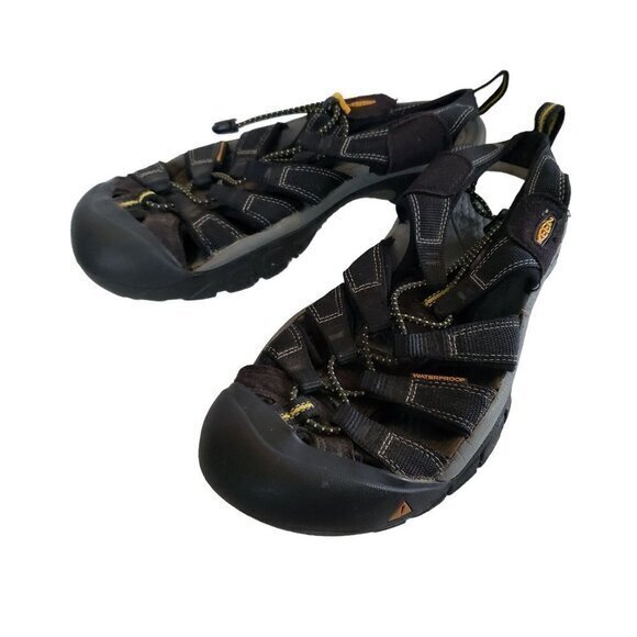 Keen Black and Gray Adventure Sandals main image 11